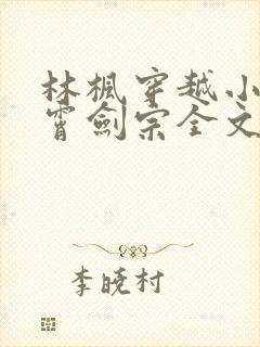 林枫穿越小说神霄剑宗全文阅读