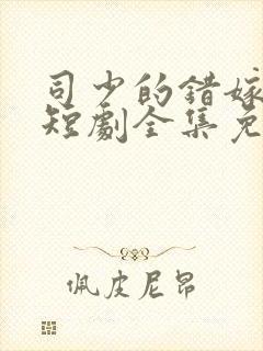 司少的错嫁新娘短剧全集免费播放