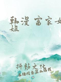 韩漫 富家女姐姐