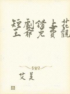 短剧错上花轿嫁王爷免费观看