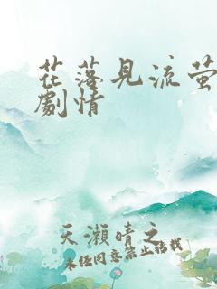 花落见流萤短剧剧情