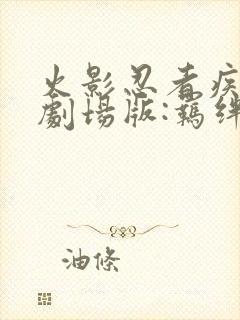 火影忍者疾风传剧场版:羁绊