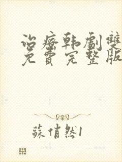 治疗韩剧双男主免费完整版