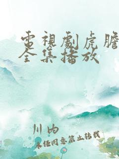 电视剧虎胆雄心全集播放