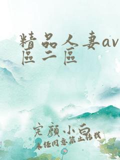 精品人妻av一区二区