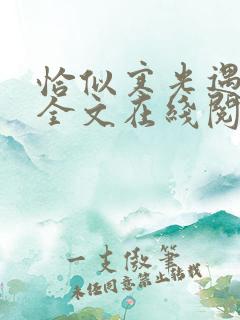 恰似寒光遇骄阳全文在线阅读