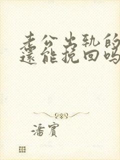 老公出轨的婚姻还能挽回吗