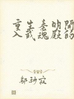 重生秦明开局加入武魂殿的小说