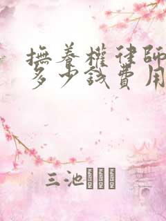 抚养权律师一般多少钱费用