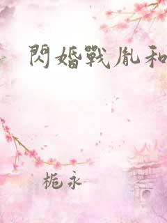 闪婚战胤和海彤