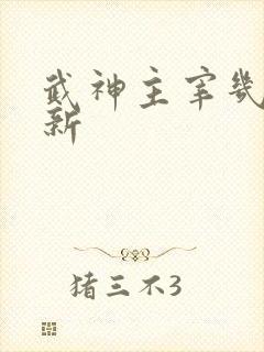 武神主宰几点更新