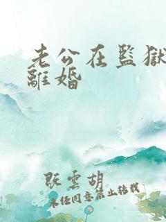 老公在监狱怎么离婚