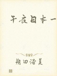 午夜日本一级片