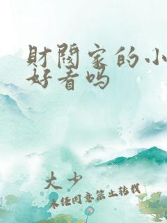 财阀家的小儿子好看吗