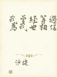 我曾经等过你因为我也相信是什么歌