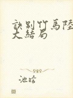 诀别竹马陆时亦大结局