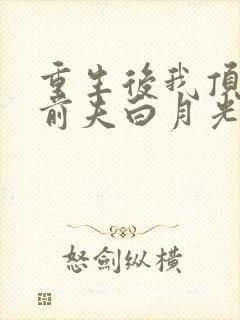 重生后我顶替了前夫白月光,