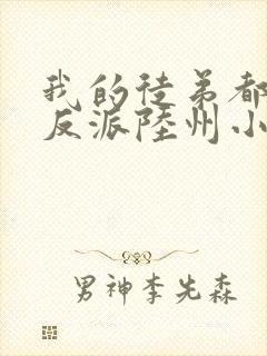 我的徒弟都是大反派陆州小说完本