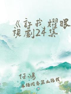 《许我耀眼》电视剧24集