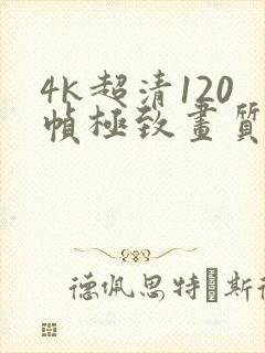 4k超清120帧极致画质