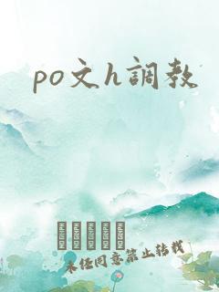 po文h调教