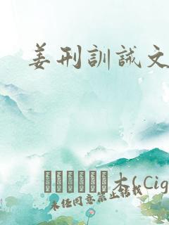 姜刑训诫文小说