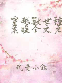 穿越兽世种田记叶暖全文免费阅读