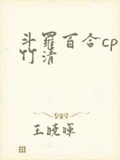 斗罗百合cp朱竹清