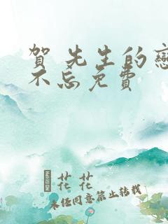 贺 先生的恋恋不忘免费