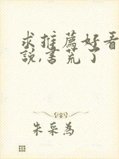 求推荐好看的小说,书荒了