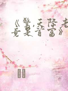 《惊,天降老公竟是首富》