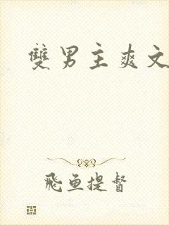 双男主爽文推文