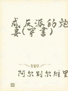 成反派的炮灰前妻(穿书)
