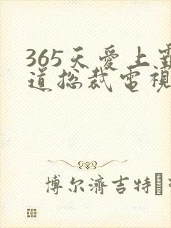 365天爱上霸道总裁电视剧第二