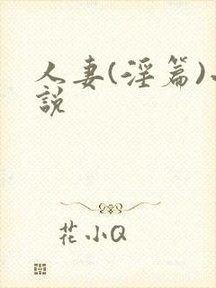 人妻(淫篇)小说