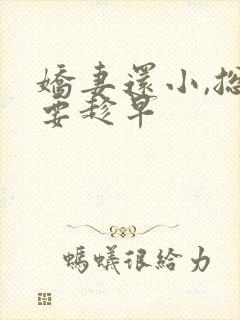 娇妻还小,总裁要趁早