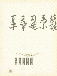 夏天司马兰九皇子穿越小说笔趣阁