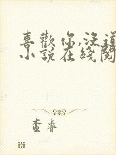 喜欢你,没道理小说在线阅读