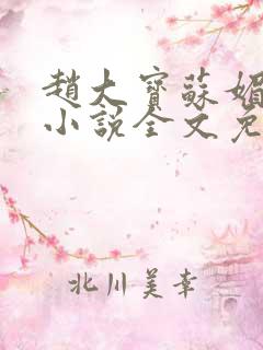 赵大宝苏媚赵勇小说全文免费阅读