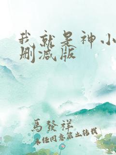 我就是神小说无删减版