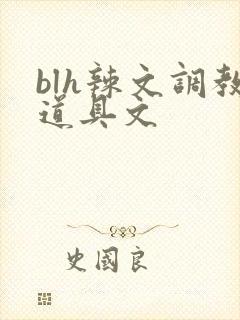 blh辣文调教道具文