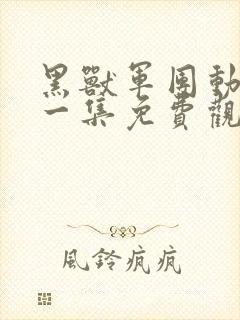 黑兽军团动漫第一集免费观看