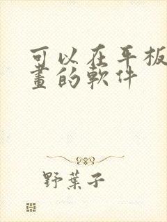 可以在平板上画画的软件