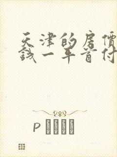 天津的房价多少钱一平首付是多少