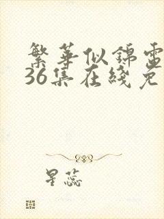 繁华似锦电视剧36集在线免费观看