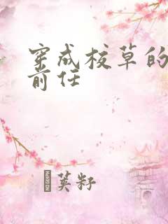 穿成校草的炮灰前任