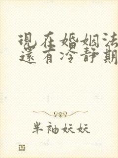 现在婚姻法离婚还有冷静期吗