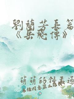 刘兰芳长篇听书《岳飞传》全集