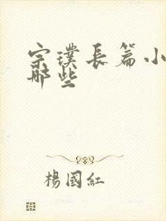 宗璞长篇小说有哪些