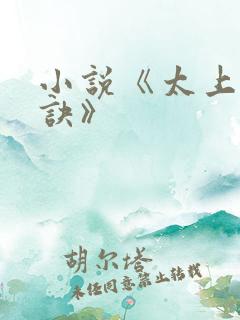 小说《太上武神诀》